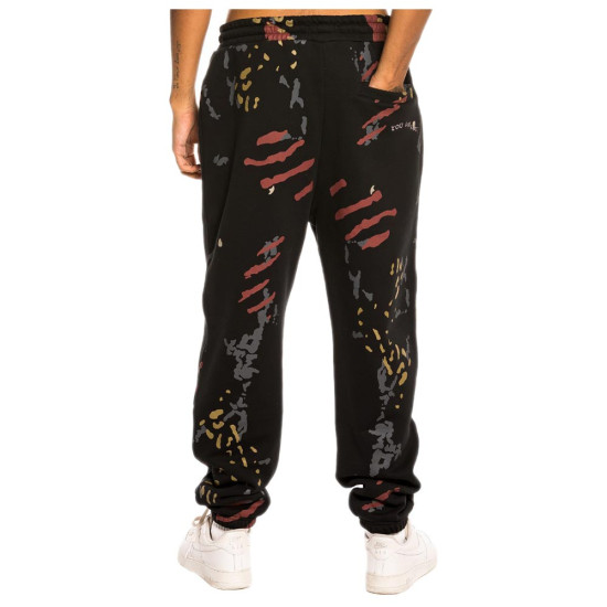 Grimey Ανδρικό παντελόνι φόρμας Jazz Tthing All Over Print Sweatpants